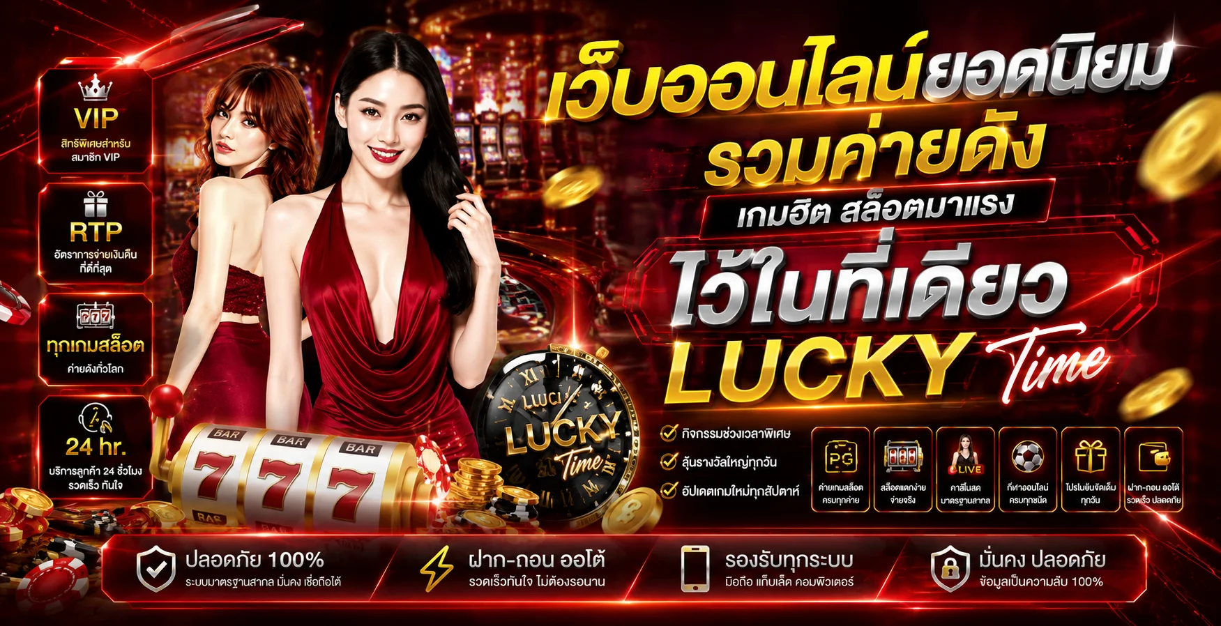 THE88 เว็บเดิมพันออนไลน์ครบวงจร แบนเนอร์หน้าแรก